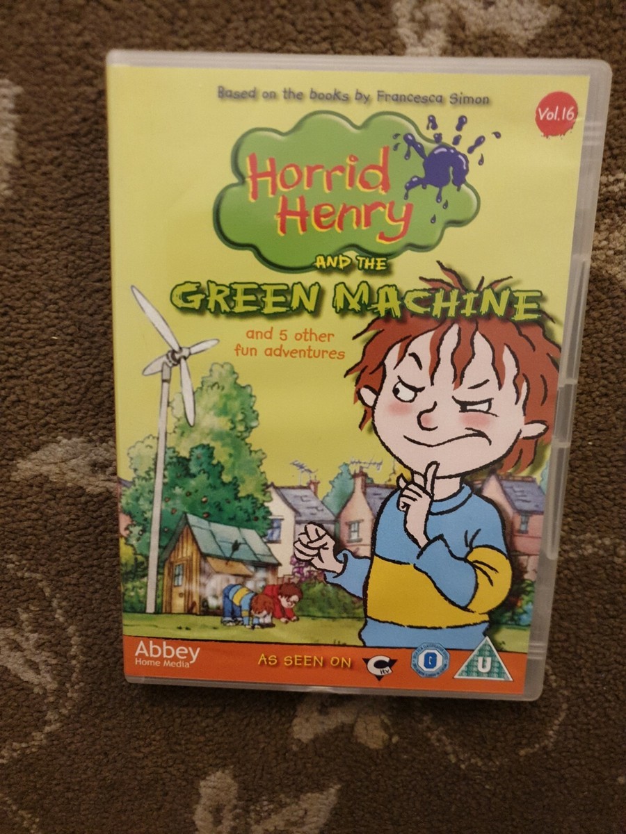 HORRID HENRY AND THE GREEN MACHINE DVD 6 EPISODES KIDS | eBay
