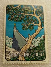 STAMP-SAN MARINO-INTERNATIONAL YEAR OF THE MOUNTAINS-0.41 EURO 2002