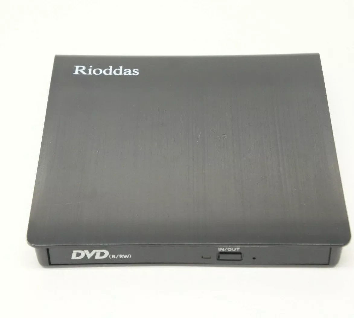 Rioddas External ODD & HDD Device External CD Drive USB 3.0 Portable CD BT638