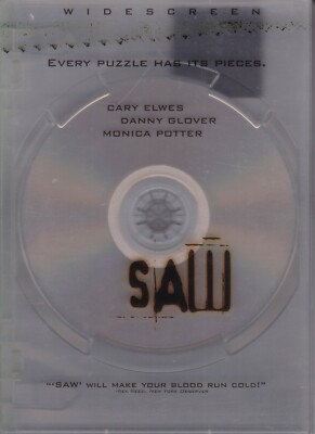 Saw (Widescreen DVD, 2005)