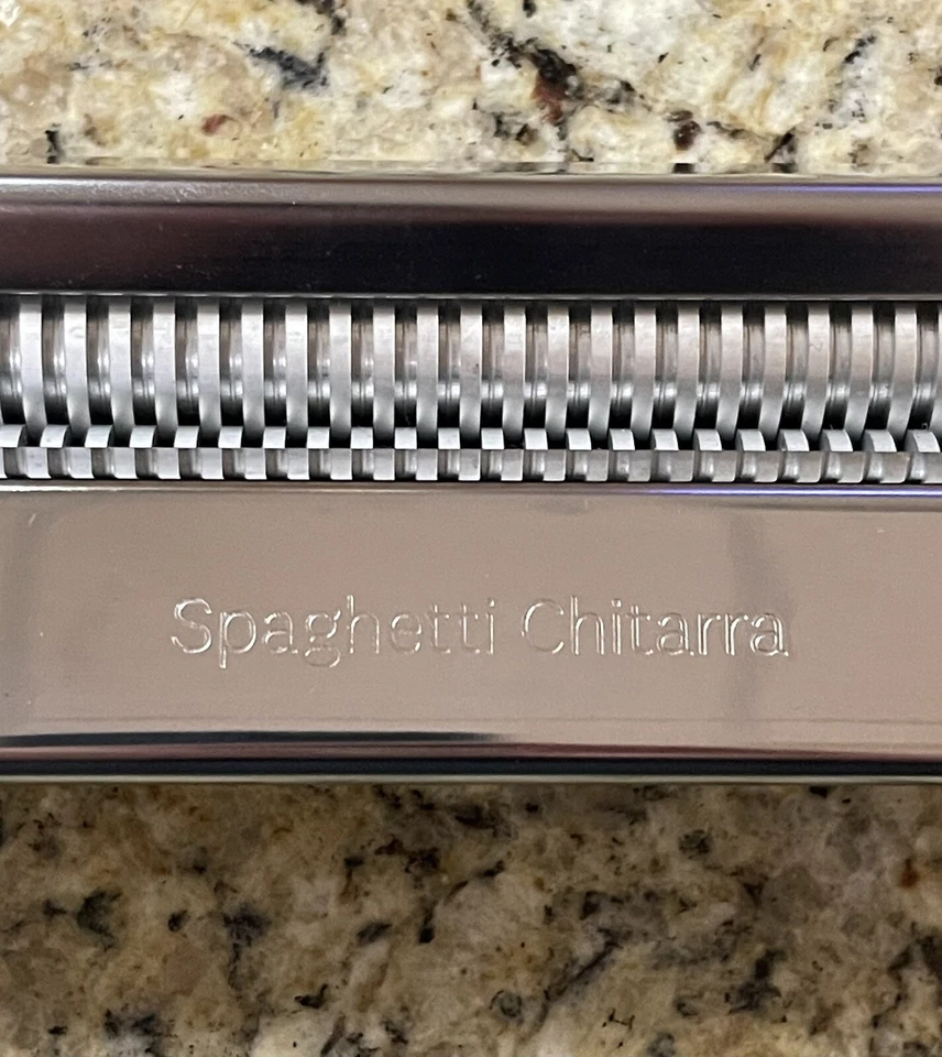 MARCATO Spaghetti Chitarra Cutter Attachment Chrome Made in Italy - Image 2 of 4