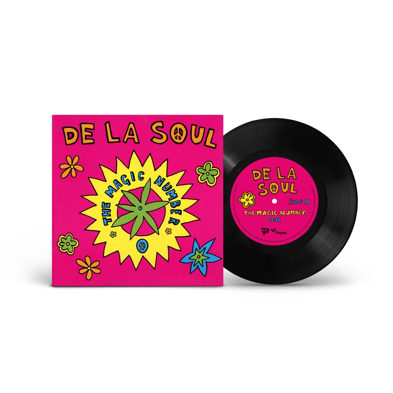 De La Soul The Magic Number Vinyl 7” Record SOLD-OUT New Mint Sealed Pristine