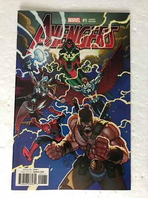 AVENGERS #1 NM Pastovicchio VARIANT MARVEL 2017