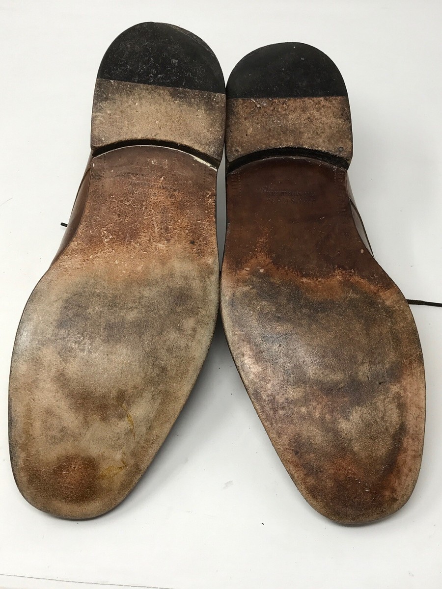 J Murphy 12 M Distressed Brown Leather #59 11056 Johnston Oxford