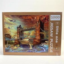 Little One 1000 piece Jigsaw Puzzle London Bridge Colorful Art