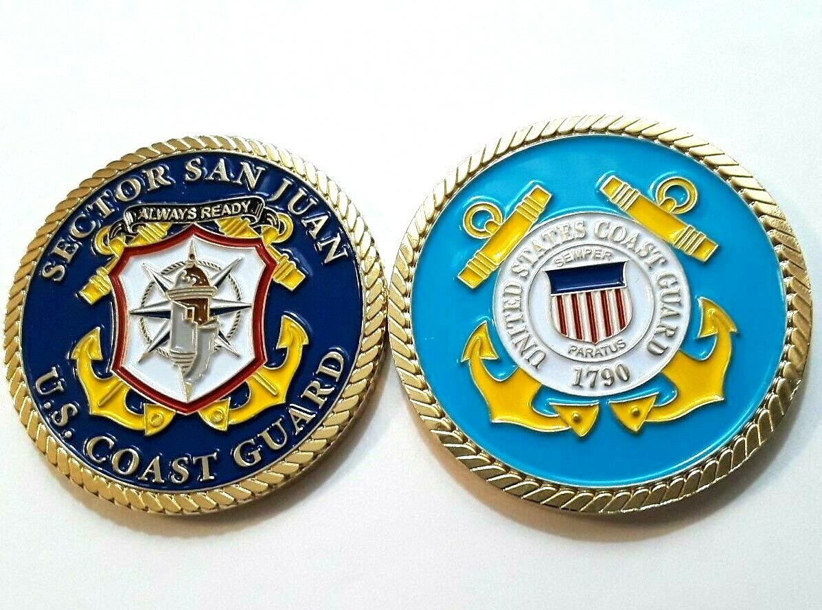 Medalla COAST GUARD SECTOR SAN JUAN Medal PUERTO RICO USCG