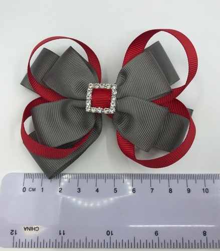 Red and Grey School Hair Accessories - Picture 28 of 71
