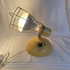 Vintage General Electric Deluxe Time A Tan Sun Lamp RSK6 1984 WORKS