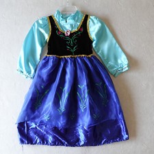 Anna Frozen Girls Dress Up Costume Small Make Believe Play Ships Fast