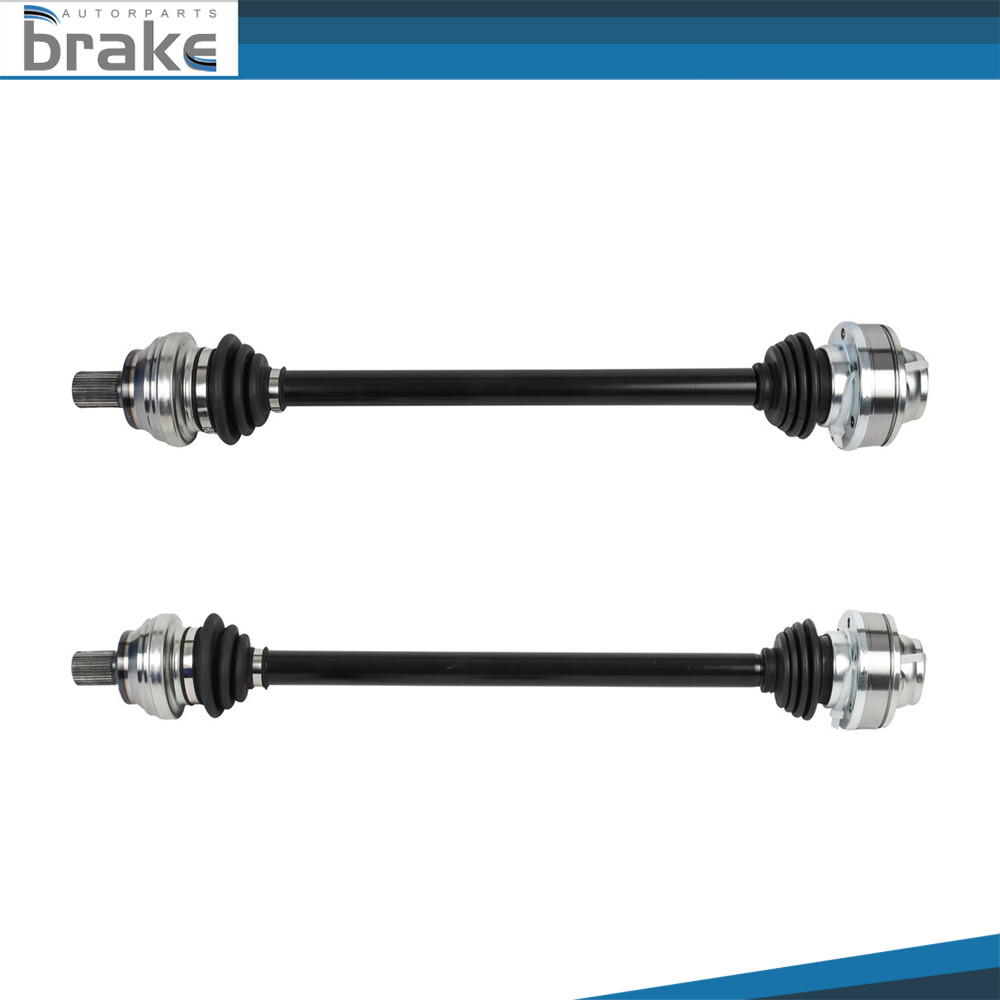2x CV Axle Assy Rear For Audi Q3 TT Quattro Volkswagen Tiguan L4 2.0L 2016-2019