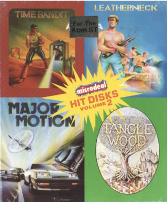 Rare Vintage HIT DISKS Volume 2  Microdeal game Atari ST - 1988 - Handbook Only!