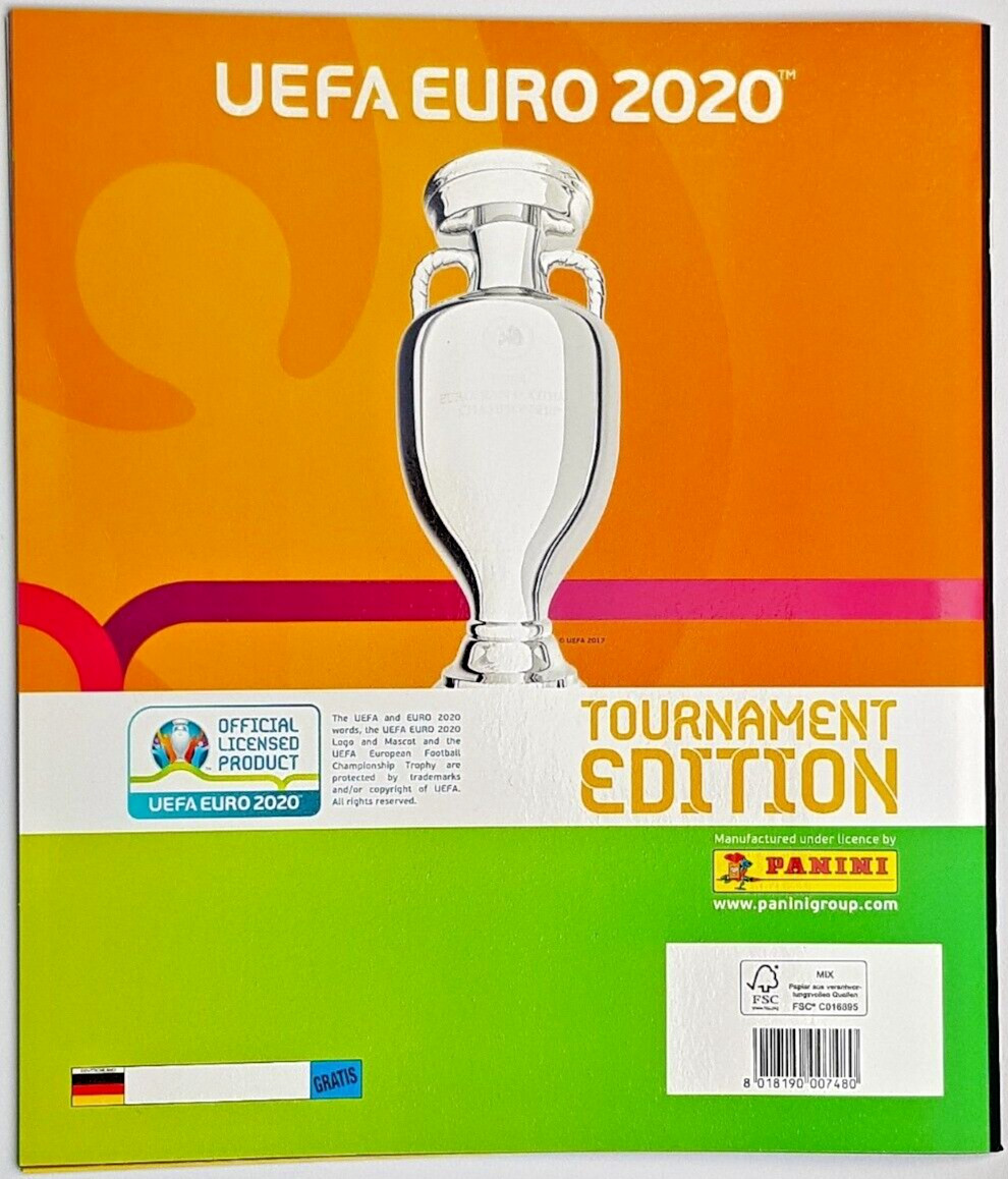 Thumbnail - Uefa Euro 2020 - Official Stickeralbum - Tournament Edition -