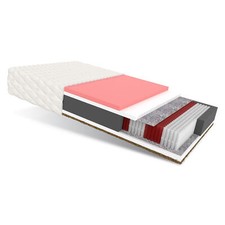 Matratze 180x200 Multipocket Taschenfederkern IVREA H3 H5 7 Zonen 22 cm JERSEY