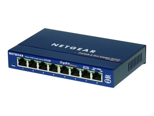 Netgear GS108GE Switch II price incl VAT 3 yr warranty* B2B - Bild 3 von 12