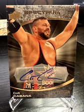 COLT CABANA 2021 UPPER DECK AEW SPECTRUM DARK AUTO 25/25