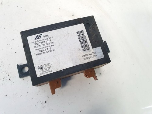 Volkswagen Sharan 1997 Immobiliser ECU 7m0953257f, 95vw19a366cb #1458390-68