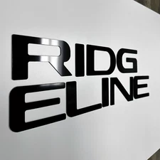 Gloss Black Letters Inserts Tailgate For NEW 2024 Honda Ridgeline NOT VINYL