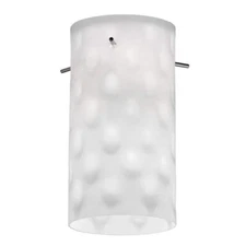 Cylinder Dot Shade Frosted White LED Mini Pendant by Lithonia Lighting
