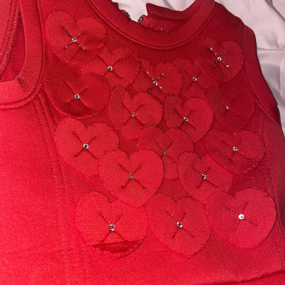 Vestido de Buceo Deux par Deux Niñas Joyas ROJO Moda, Talla 6 Foto 2 de 4