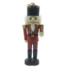 Wood Toy Soldier Nutcracker Christmas Ornament Figurine Holiday Decor Display — photo 1