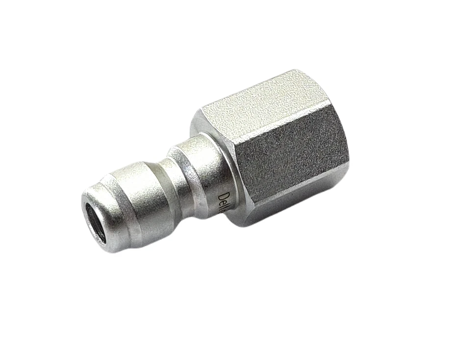 DELTA-P 1/4" BSP Male Pressure Washer Mini 11.6mm Quick Release Plug Coupling