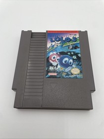 Adventures of Lolo 3 (Nintendo NES, 1991) w/Manual & Cover - Nice