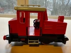 Vintage Playmobil 4050 locomotive, missing light, stickers, original packaging