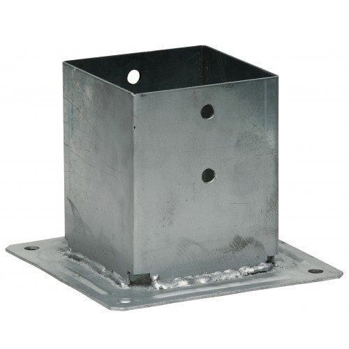 Pied de poteau carré Simpson PPJBT90 pour la construction de pergola de jardin