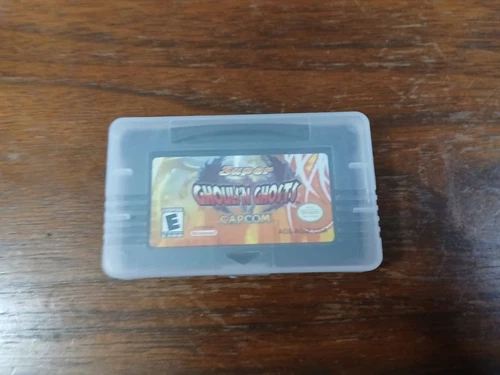 Nintendo Game Boy Advance SP Super Ghouls 'N Ghosts Authentic GBA Game See Read
