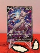 Pokemon Mewtwo V SWSH229 Full Art Holo Black Star Promo NM on eBay