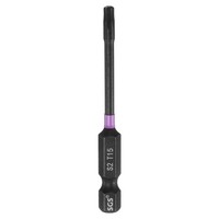 "FüR T15 Torx Schraubendreherbit 1/4\" Sechskantschaft 2,6\" Magnetisch Ohne Loch"