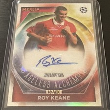 2022-23 Topps Merlín UEFA Clubes Competiciones Alquimia Eterna Roy Keane #AA-5/100