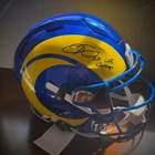 Odell Beckham Signed Authentic Speedflex Los Angeles Rams Helmet | Inscribed!