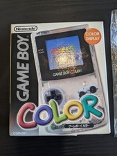 Nintendo Game Boy Color NTSC-J Clear Video Game Consoles for sale