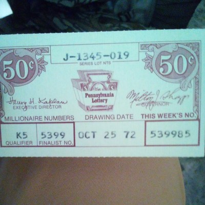 First Year Lottery Tickets Every Month Except December.