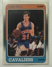 Mark Price 1988-89 Fleer Basketball Card #25 Cleveland Cavaliers