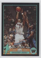 2003-04 Topps Chrome Black Refractor 473/500 Dahntay Jones #130 z7j