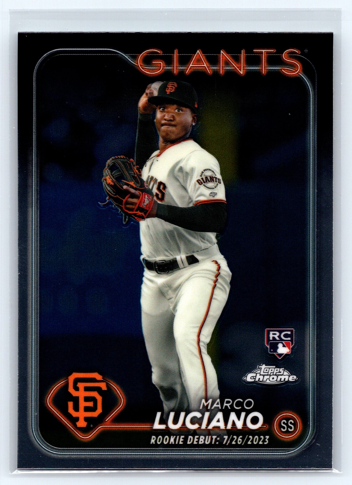 2024 Topps Chrome Update Marco Luciano Debut #USC132 RC Rookie Giants