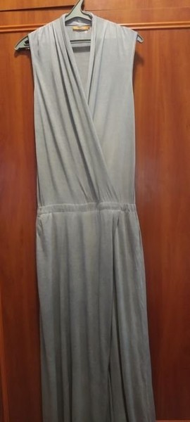 Women BOSS Orange Dress Grey Viscose 40