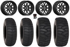 Valor V03 15x715x10 Wheels Black 32 Ss365 Tires Rzr Xp 1000 Pro Xp