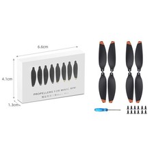 For DJI Mavic Mini Propeller Quieter Flight Powerful Thrust Drone Accessories