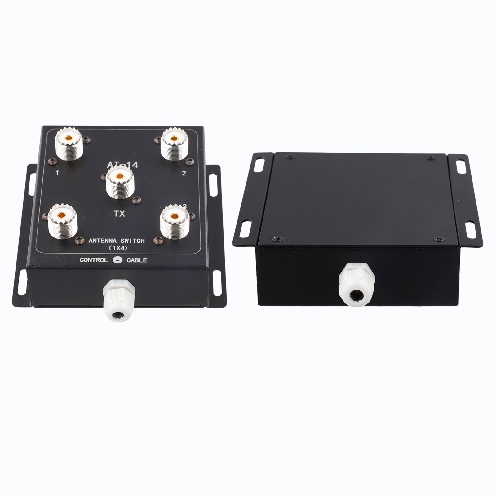 High Efficiency 4 Way Antenna Switch Remote Control for 500W PEP Radio Systems