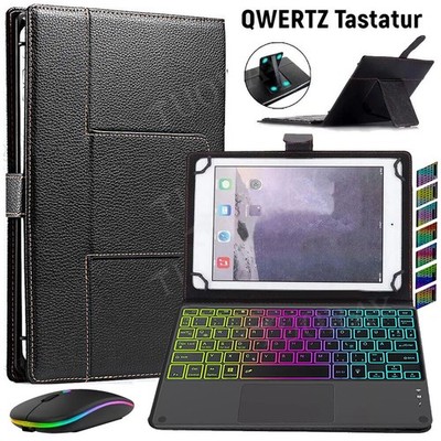 Hülle Für Huawei MatePad 11/SE/Honor Pad X9 X8 Pro Touchpad Beleuchtete Tastatur