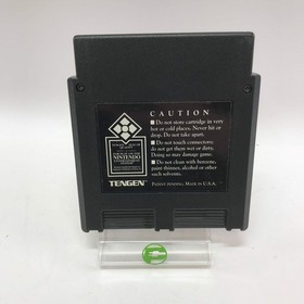 Ms. Pac-Man [Tengen] (Nintendo NES, 1989) w Tengen Dust Cover and Manual