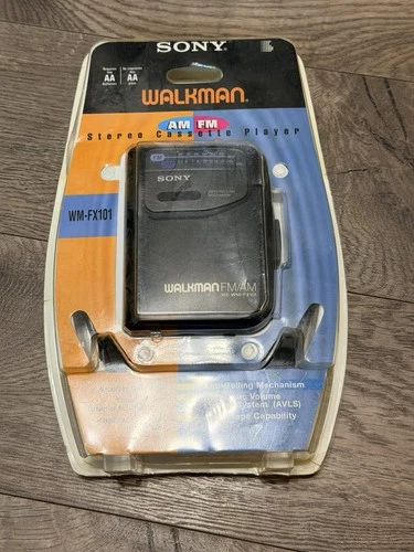Sony Walkman WM-FX101 Vintage Portable Cassette Player AM FM Radio SEALED NIB
