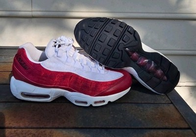 2018 Nike Air Max 95 LX Red Crush Womens Size 8.5 (M 7) AA1103 601 NSW VNDS Read