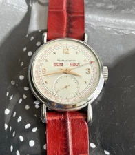 Vintage Jaeger LeCoultre Triple calendar 484, manual wind, tear drop lug working