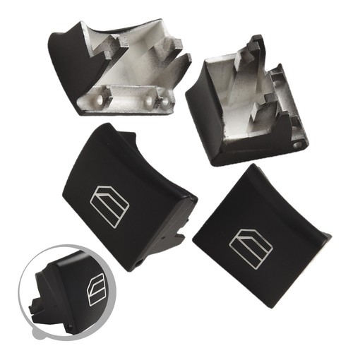 Window Control Button Replacement for Mercedes ML GL R Class Models 4 Piece Set - Picture 2 of 14