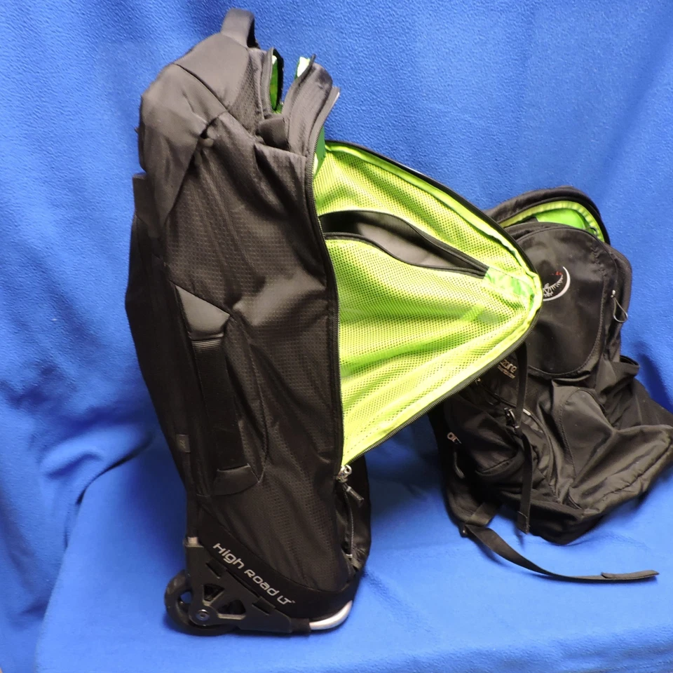Osprey Ozone High road Lt Rolling Carry On Removable Backpack Black - Image 3 of 4