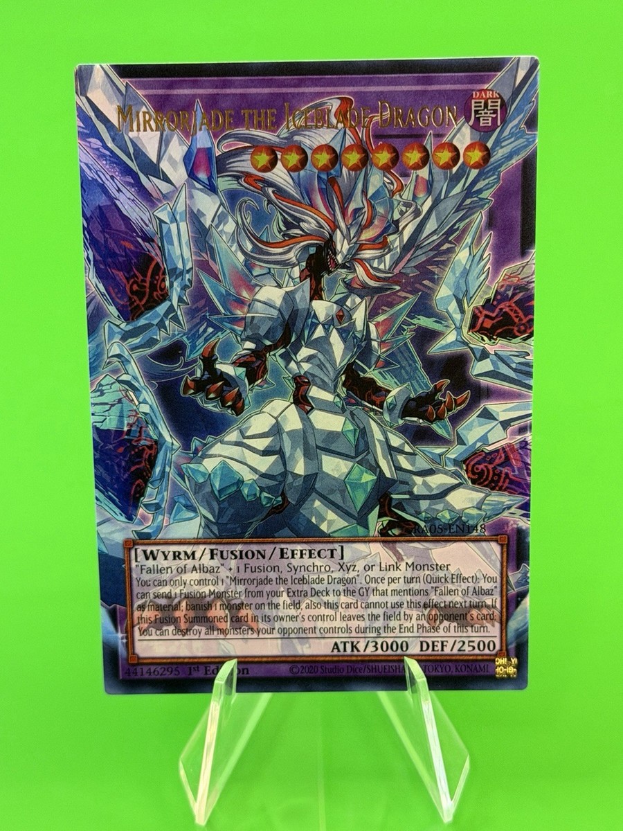 Rarity Collection V Mirrorjade The Iceblade Dragon Extended Art UR